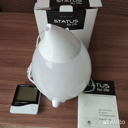 Увлажнитель воздуха и гигрометр новые