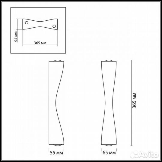 Бра Odeon Light Anika 4290/10WL