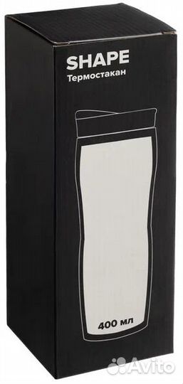 Термостакан Shape, серебристый новый