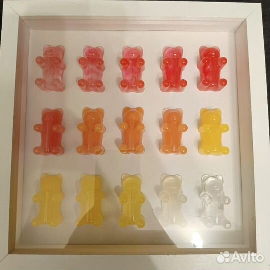 Jelly bear мишки из эпоксидной смолы