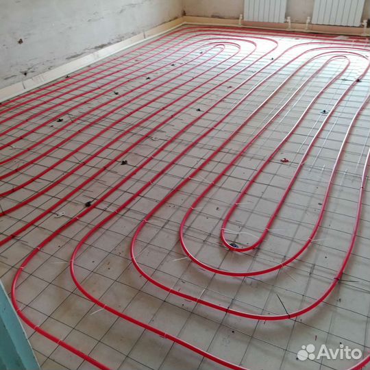 Радиаторы отопления,теплые полы и сантехника