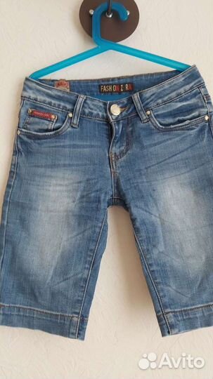 Бриджи джинсовые на девочку