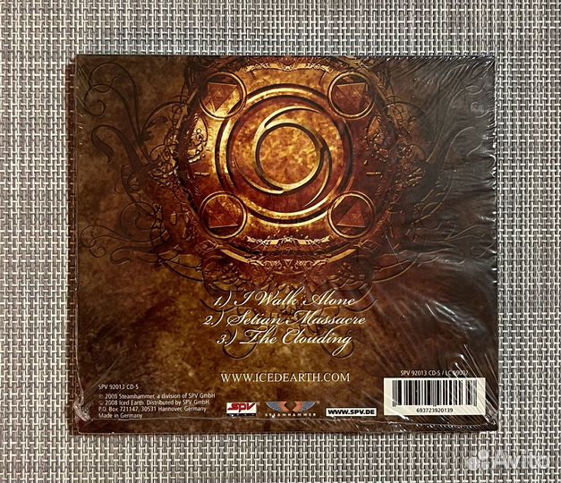 Iced Earth - I Walk Among You CD Maxi-Single Ger