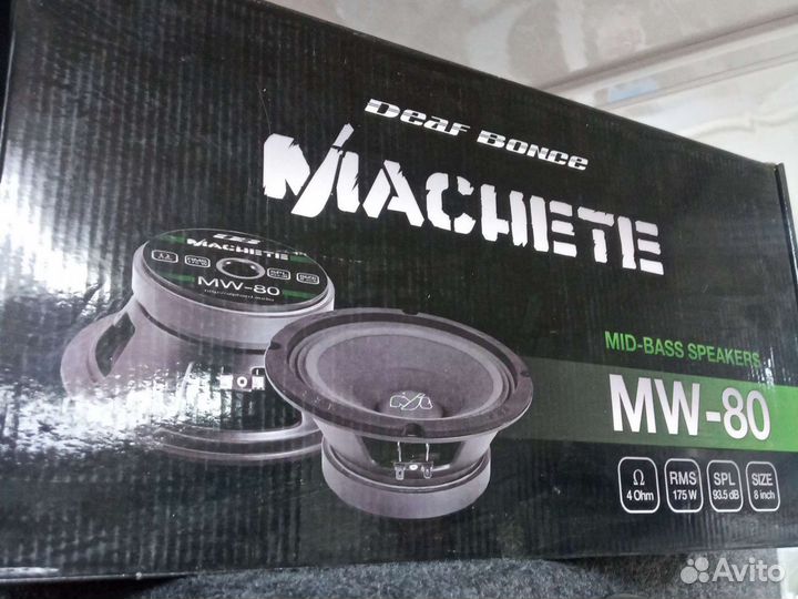 Мидбасс Deaf bonce Machete mw80