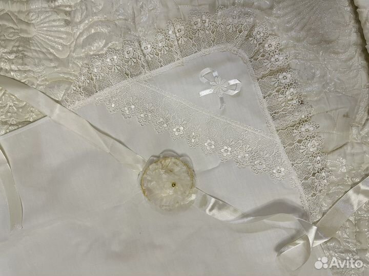 Уголок ажурный в конверт для выписки