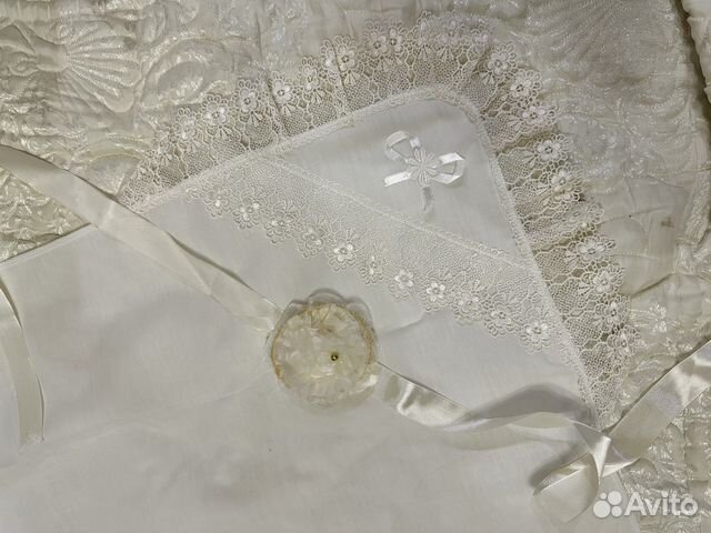 Уголок ажурный в конверт для выписки