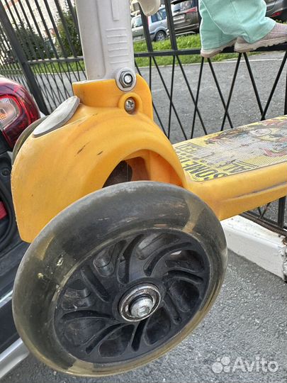 Самокат детский трехколесный