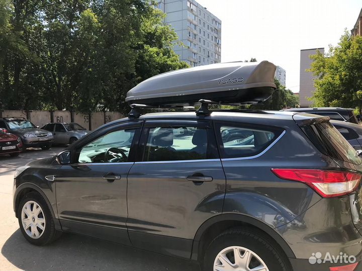 Автобокс Yuago Avatar на Ford Kuga (серый матовый)