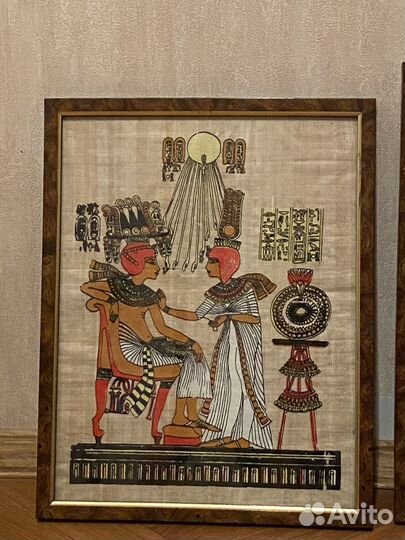 Картина на папирусе