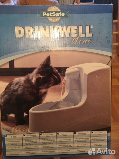 Автопоилка для кошек и мелких собак