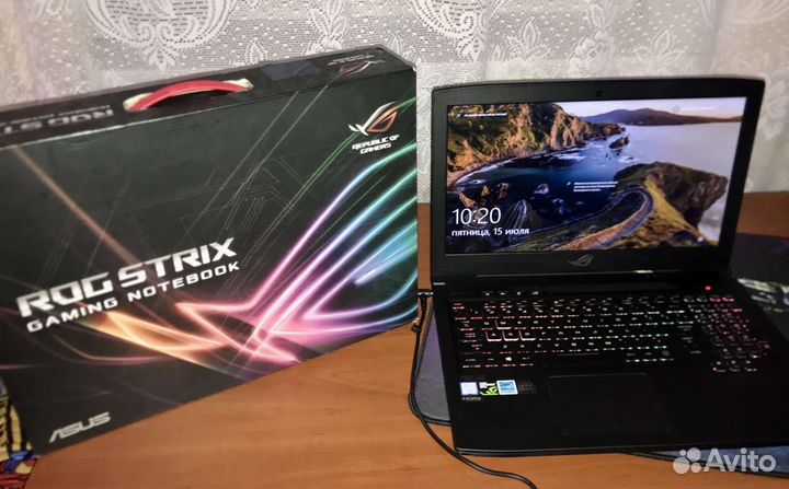 Asus rog strix gl503vm-B17N13