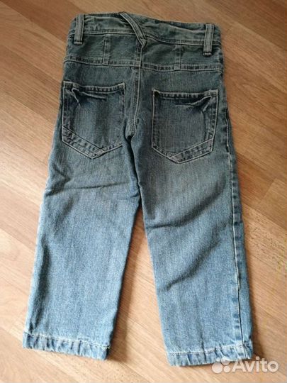 Джинсы утепленные 92-98