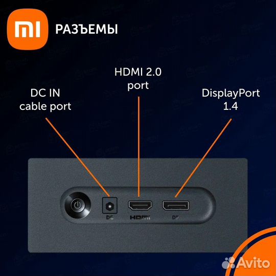 Новый 27 Игровой монитор Xiaomi G27i 165Hz 1мс IPS