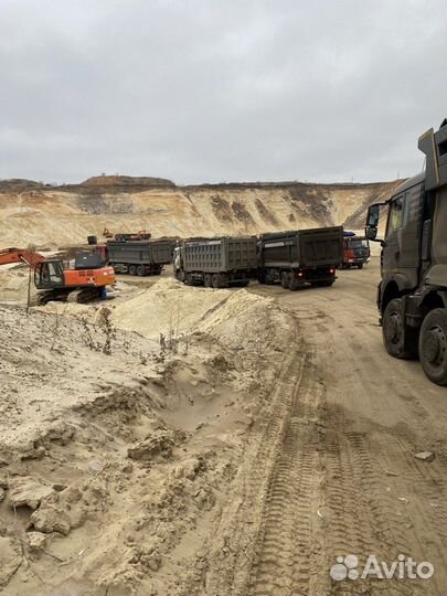 Грузоперевозки от 500 тонн / Щебень, Песок