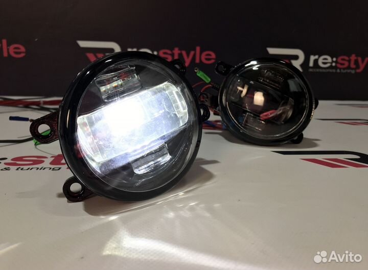 Туманки Toyota 4 уха LED U956