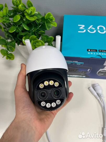 Видит номера камера уличная WiFi с зумом 8х (Арт.3