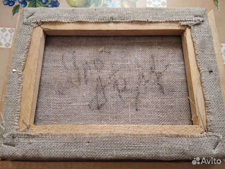 Картина на холсте маслом 