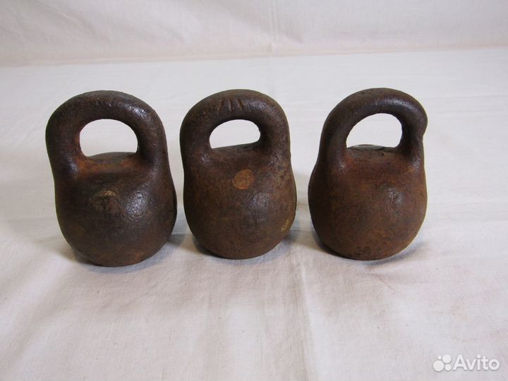 Гиря старинная гирька для весов Чугун 19 век №8431