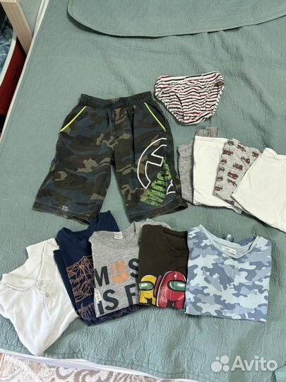 Вещи пакетом для мальчика 128