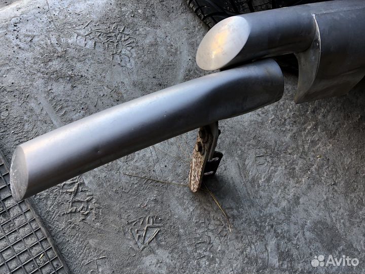 Защита переднего бампера toyota land cruiser 200