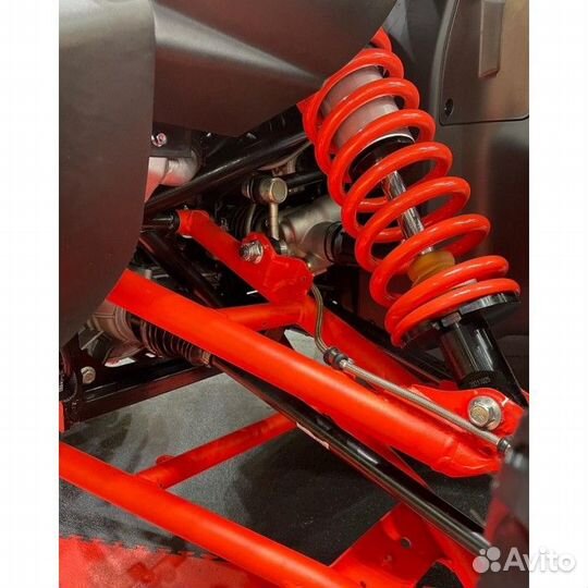 Багги segway villain SX10WX бело-красный