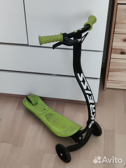 Самокат детский трехколесный kreiss