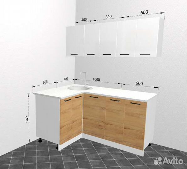 Кухня по вашим размерам