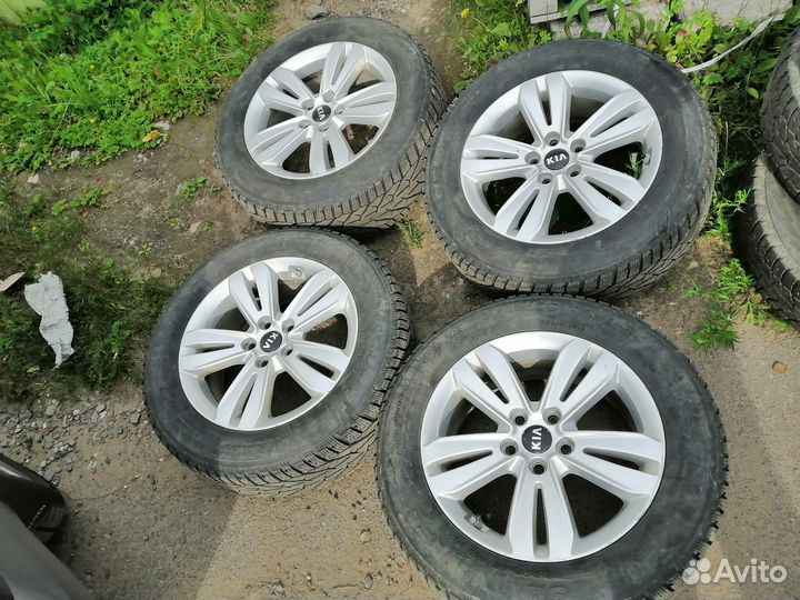 Оригинальные колёса r17 kia Sportage всесезонные