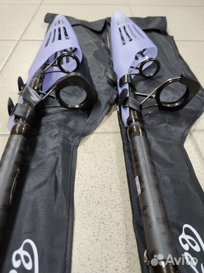 Два карповых удилища Boya Tele Carp 3.3м 100-300