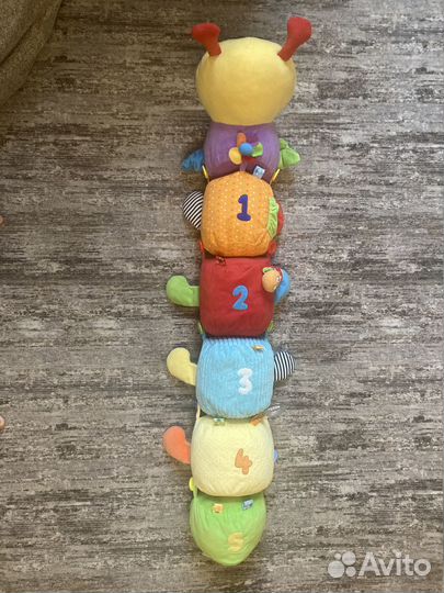 Игрушка гусеница Мари Happy Snail