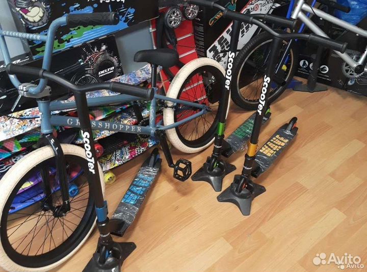 Трюковой самокат