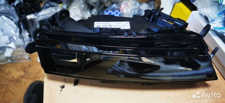 Противотуманная фара skoda octavia a7 рест