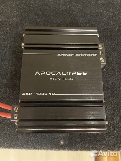 Сабвуфер и усилитель