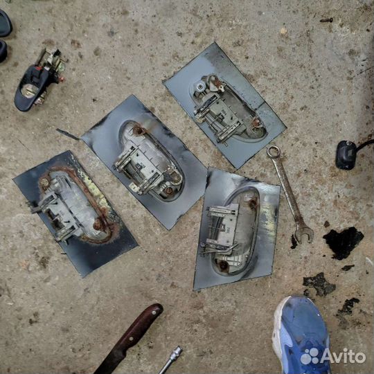 Замок ручка двери на кия кларус