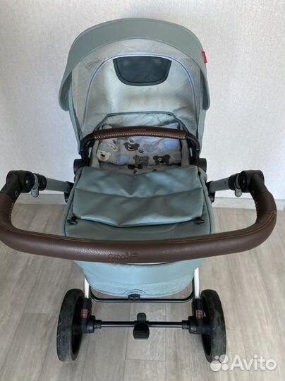 Коляска 2 в 1 эко кожа