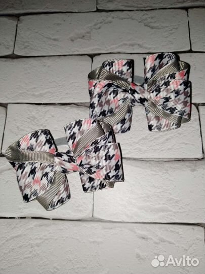 Бантики для волос ручной работы