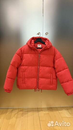 Пуховик детский lime