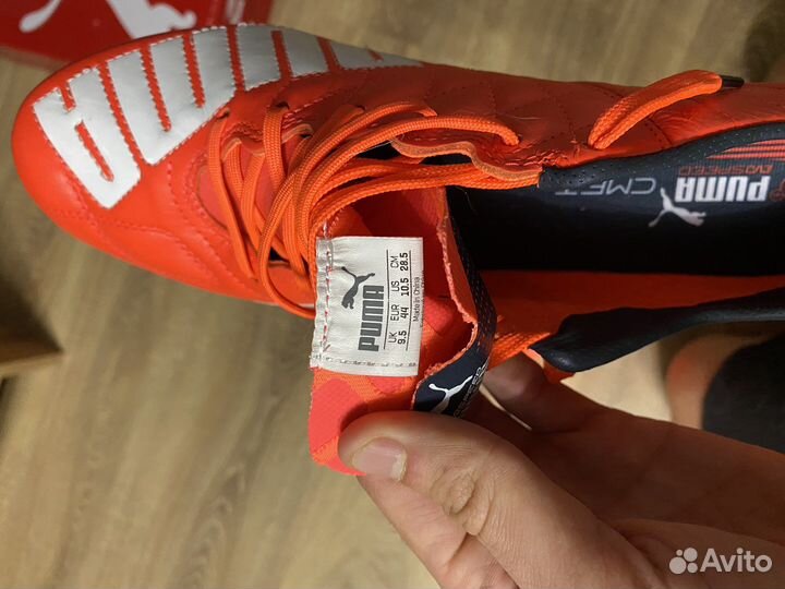 Бутсы puma evoSpeed профессиональные