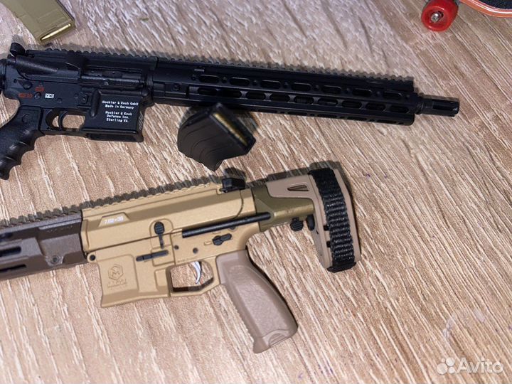 Модели HK416, MDX508, масштаб 1/6