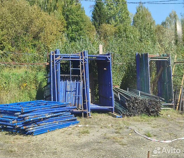 Строительные леса рамные