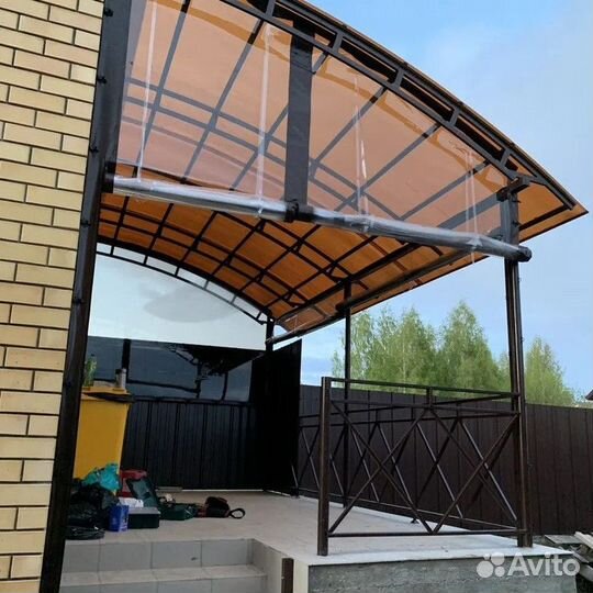 Мягкие окна 1600х2000 для террас