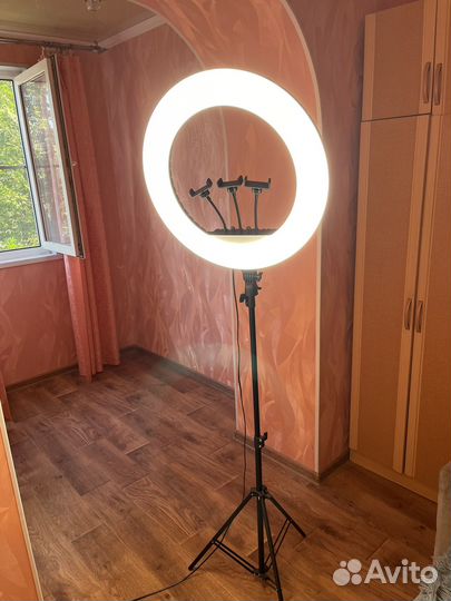 Кольцевая лампа 54 см
