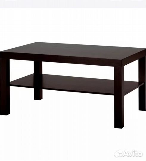 Журнальный столик новый IKEA черный