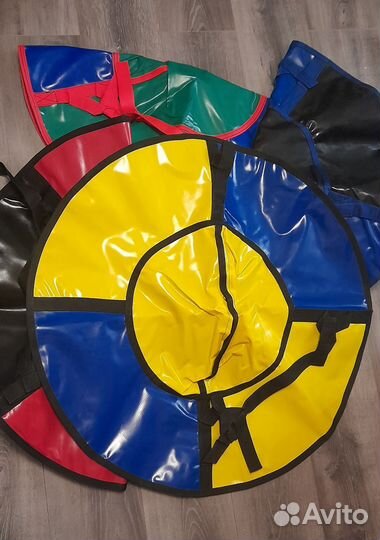 Тьюб, тьюбинг, ватрушка, плюшка, санки. новые 80см