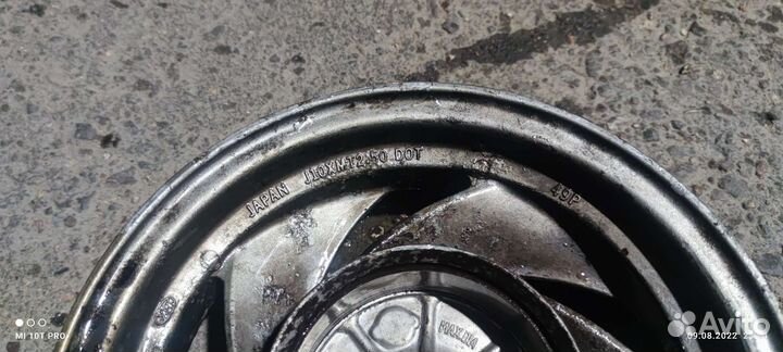 Диски алюминиевые R10 на honda lead 50