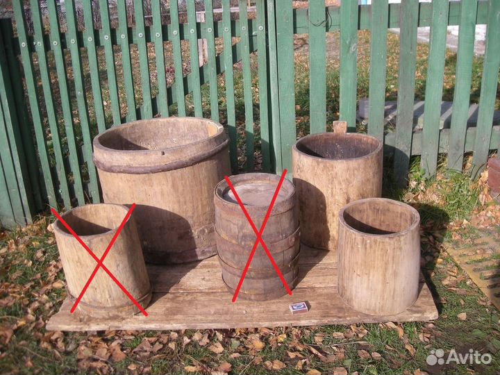 Бочонок для воды кадка жбан лагун мера для хлеба