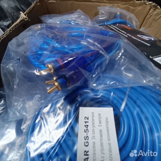 Межблочный Кабель RCA тюльпаны 2 и 4 канала