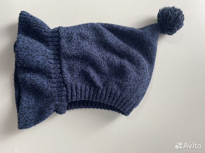 Шапка шлем для мальчика