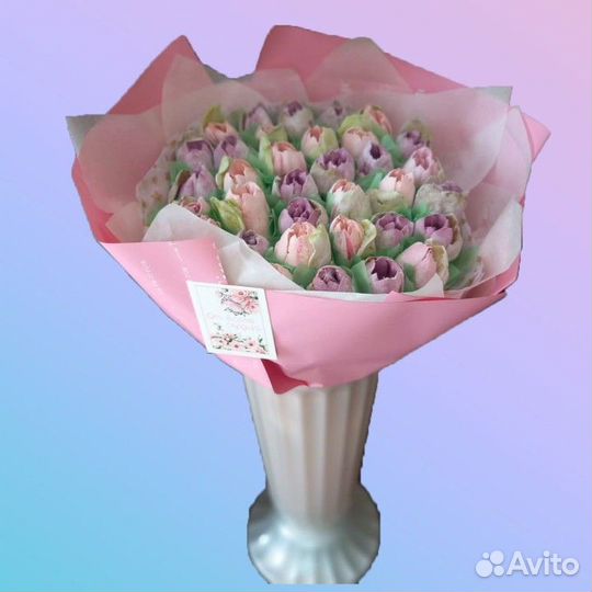 Тюльпаны зефирные