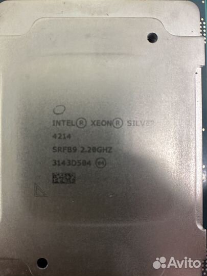 Intel xeon silver 4214